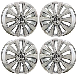 19" Lincoln Corsair Bright Chrome wheels rims Factory OEM 10248 EXCHANGE - Picture 1 of 8