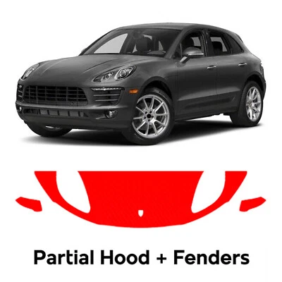 Hood Precut PPF Paint Protection Film For Porsche Macan 2014-2018 Foto 1 de 4