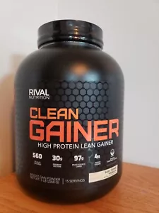 Rival Nutrition Clean Gainer - 5lb Soft Serve Vanilla - High Protein Lean Gainer - Picture 1 of 6