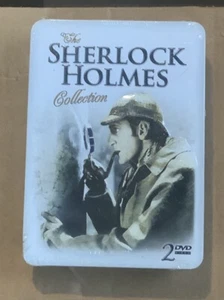 Sherlock Holmes Collection With Tin Container 2 DVDs - Picture 1 of 3