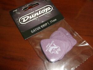 NEW Dunlop Gator Grip Guitar Picks (12), 417P, .71mm