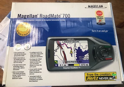 Magellan RoadMate 700 GPS Navigation System Original Box - Image 1 of 4