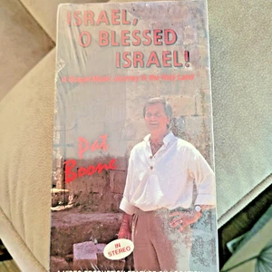 ISRAEL O BLESSED ISRAEL  Pat Boone Gospel Holy Land VHS Video New Factory Seal - Bild 1 von 9