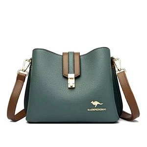 Quality Soft Leather Bucket Bag For Women Shoulder Bucket Hobo Purses For Women - Picture 1 of 11
