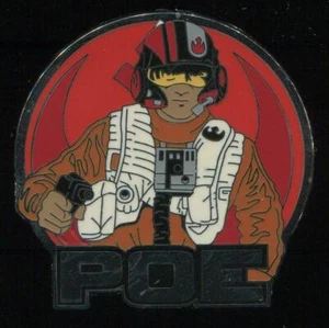 Star Wars The Force Awakens Starter Poe Disney Pin 118735 - Picture 1 of 1
