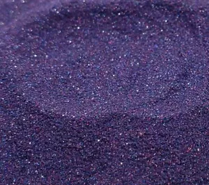 Slate Purple Holographic Micro Mini .002 Hex Metal Flake Painting Epoxy - Picture 1 of 8