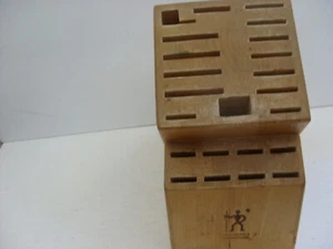 JA Henckels International Wood Knife Block Holder 21 Slots Block - Picture 1 of 3