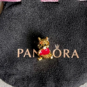 Pandora - Pandora Shine Gold Winnie The Pooh Moments Charm - Picture 1 of 5