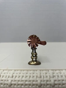 Mini Winmill Metall, Kupfer, Messington.Miniatur,90er Jahre,aus dem Kernland - Bild 1 von 4