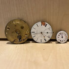 3 verschiedene kaputte alte antike Uhrwerke nur kein Gehäuse 1 Norris & Campbell