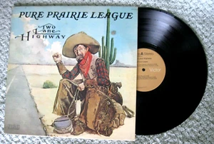 PURE PRARIE LEAGUE Two Lane Highway LP RCA APL1-0933 1975 Unplayed MINT - Picture 1 of 2