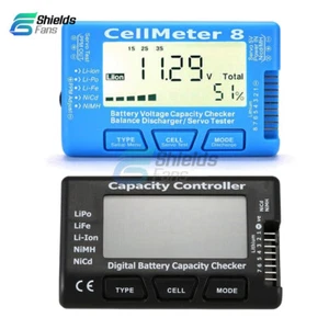 Digital Battery Capacity Tester Checker Cellmeter-7/8 For NiMH Nicd LiFe Liion - Picture 1 of 19