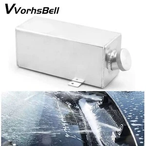 1.7L Aluminum Windshield Wiper Washer Fluid Bottle Overflow Reservoir Water Tank - Picture 1 of 8