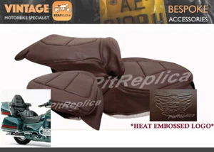 [A946]HONDA GL1500 GOLD WING ASPENCADE INTERSTATE SEAT COVER BROWN [HOVSO/HOVOO] - Picture 1 of 12
