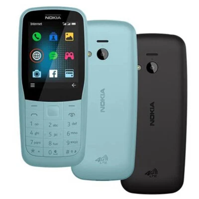 Original Nokia 220 4G Dual SIM Factory Unlocked 4G/LTE FM Bluetooth Cellphone - Image 1 of 4