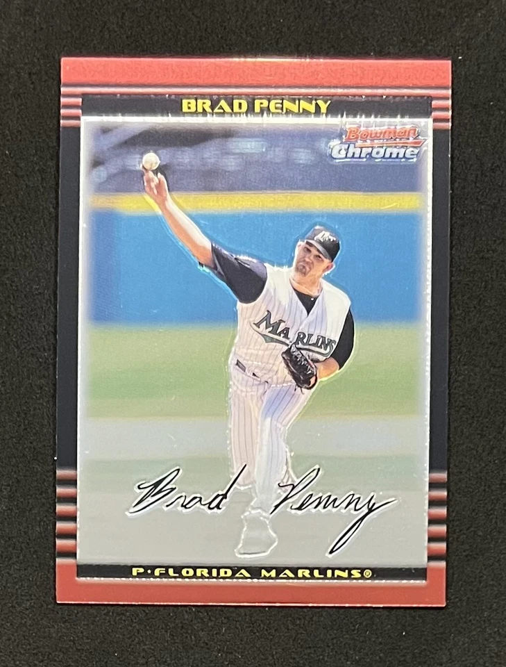 2002 Bowman Chrome - Brad Penny #41 - Image 1 of 1