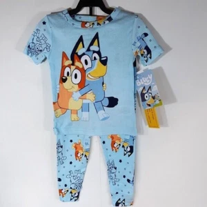 BLUEY Pajamas NEW Girl's/Boy's 3T BINGO Shirt & Pants 2 Piece Pjs Set NWT Dog - Picture 1 of 4