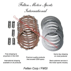 Kawasaki KX250 Clutch Kit Set Pack Discs Disks Plates Springs KX 250 HD 92-99 - Picture 1 of 1