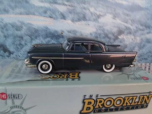 1/43 Brooklin models Plymouth plaza 2-door 1956 white metal model - Picture 1 of 4