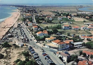 Carte postale 10x15cm postcard LA FAUTE-SUR-MER Vendée vue aérienne la plage - Imagen 1 de 1