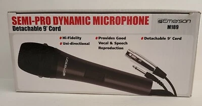 Semi-Pro Dynamic Microphone Emerson M189 New opened box - Image 1 of 4