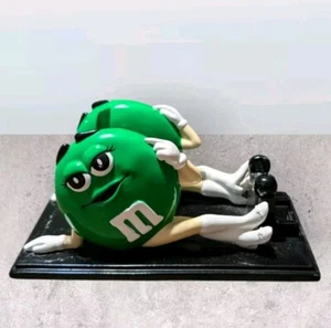 M&M’s World Green M&M Tape Dispenser Desk Accessory RARE Collectible M&M 2005 - Imagen 1 de 7