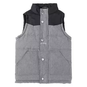 Bienzoe Boys Puffer Sleeveless Vest Toddler Lightweight Quilted Packable Jacket - Picture 1 of 48