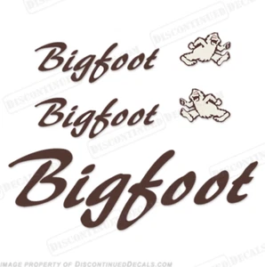 "Se adapta al paquete de calcomanías de remolque de viaje BigFoot 6"" x 18,25""/12"" x 36,5" - Imagen 1 de 1
