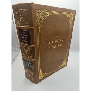 Easton Press Unser orientalisches Erbe Will Durant ledergebundenes Geschichtenbuch - Bild 1 von 8