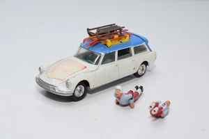 B82 1:43 CORGI TOYS 499 CITROEN DS SKI GRENOBLE OLYMPIC GAMES 1968 EXC. COND. - Foto 1 di 13