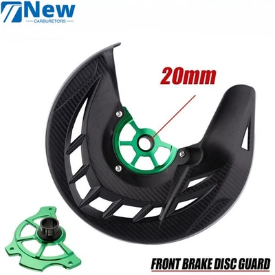 Nueva cubierta protectora de rotor de disco de freno delantero para Kawasaki KX250 KX250F KX450F US 20 mm Foto 1 de 4