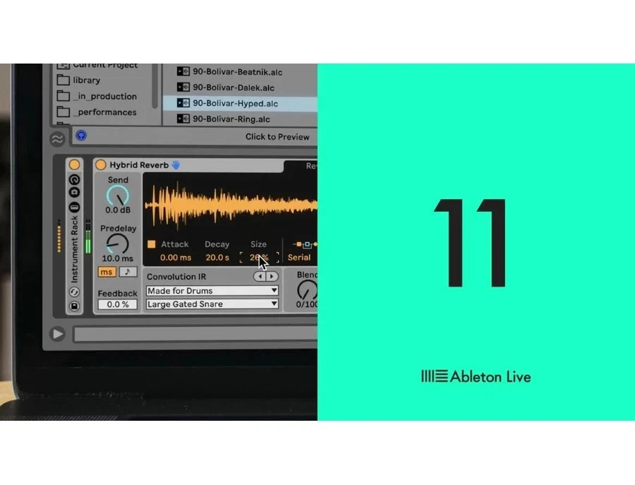 Suite Ableton Live 11 - Transferencia de licencia completa (no Edu) Foto 1 de 1