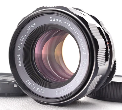 Near Mint Pentax Super Multi Coated Takumar SMC 55mm f/1.8 M42 MF Lens #922 - image 1 of 4