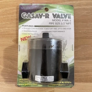 GASAV-R WA-3 Automatische Gasabsperrung & Zeitschaltventil Rohrgröße 1/2" NPT - Bild 1 von 5