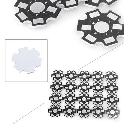 20Pcs 20MM 1W 3W 5W High Power LED Universal Aluminium Grundplatte Kühlkörper - Bild 1 von 4