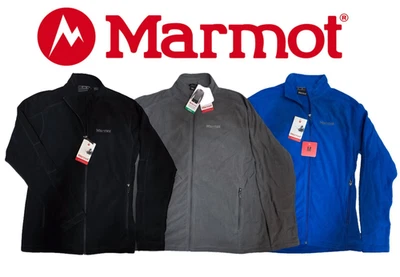 NUEVA Chaqueta polar Marmot con cremallera completa para hombre M, L, XL PRECIO DE VENTA SUGERIDO POR EL FABRICANTE 125 USD Foto 1 de 4