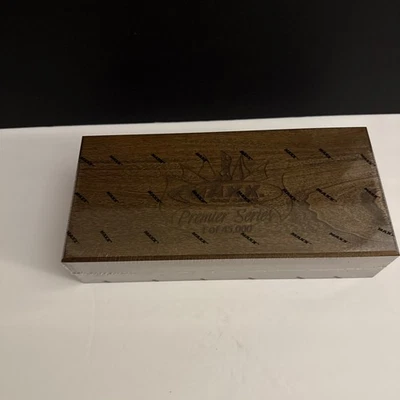 1995 Maxx Race Cards Premier Series Limited Edition Wood Box Set FACTORY SEALED - Image 1 of 4