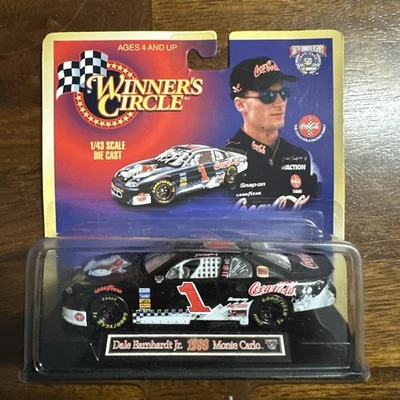 1998 Hasbro Winners Circle #1 Dale Earnhardt  Jr Coca-Cola Monte Carlo 50th Ann. - Image 1 of 4