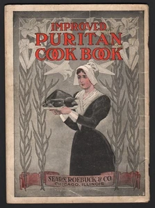 Improved Puritan Cook Book by Sears, Roebuck & Company, Issue F694, MISSNG PAGES - Picture 1 of 4