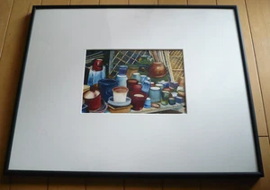 BARBARA ABBOTT, SAN JOSE CALIFORNIA REALIST Half Moon Bay Nursery POTS REALISM - Picture 1 of 22