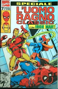 MARVEL CLASSIC 7 - SPECIALE L'UOMO RAGNO CLASSIC CON IRON MAN AA.VV. - Foto 1 di 1