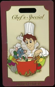 WDI Remy Linguini Chef's Special Soup Ratatouille LE 300 Disney Pin 163211 - Bild 1 von 1