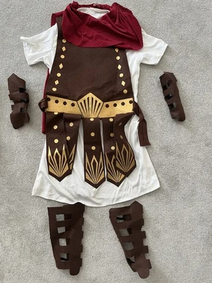 Disfraces malvados - Disfraz de centurión romano, 8-10 años, algunos defectos Foto 1 de 4