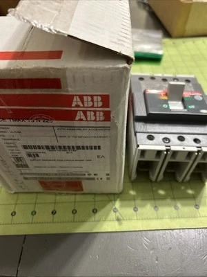 ABB - T3N100TWS4 - SACE Tmax Circuit Breaker w/SHUNT, 100A - 3PL - 600V Max NEW - Image 1 of 4