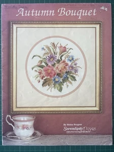 Serendipity Designs - Autumn Bouquet - Floral - Cross Stitch Chart - Picture 1 of 3