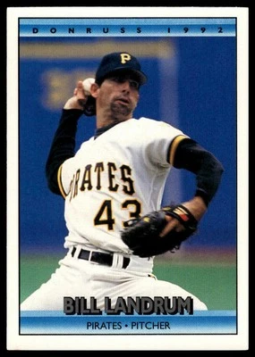 1992 Donruss #221 Bill Landrum - Image 1 of 2