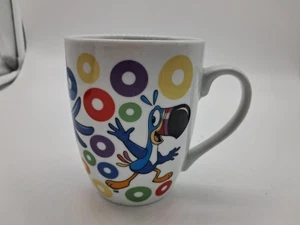 Kellogg's 2013 TOUCAN SAM FRUIT LOOPS Coffee Cup Mug 4" Tall - Picture 1 of 4
