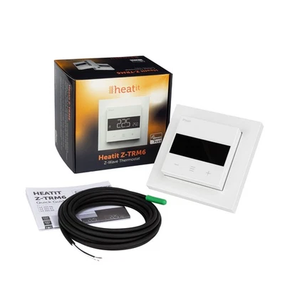 Thermostat Heatit Z-TRM6 Z-Wave Raumregler Touchscreen Raumthermostat Steuerung - Bild 1 von 4