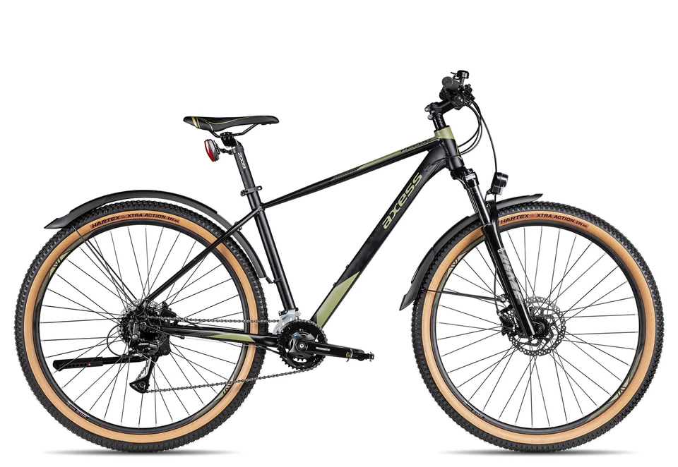 Herrenfahrrad Axess KEEDO EQP 27,5/29 Zoll Mountainbike 16-Gang Shimano Hardtail - Bild 1 von 1