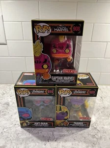 Funko Pop! Black Light Infinity Saga - Set of 3 - Target Exclusive!  - Picture 1 of 7